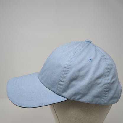 Sportsman Slideback Baseball Cap Blue One Size Adjustable 6 Panel Blank