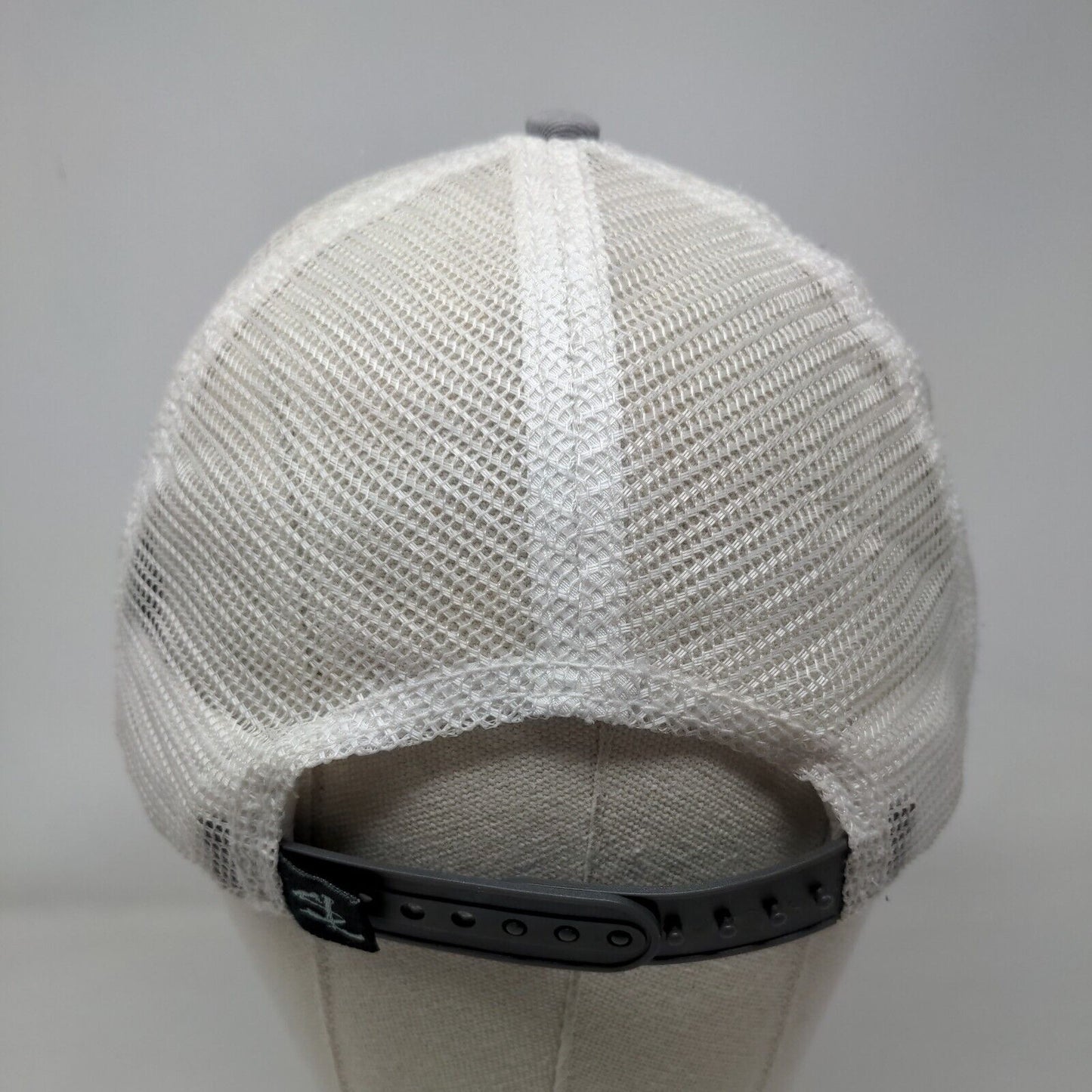 Salt Life Patch Snapback Mesh Back Trucker Hat Gray OSFM Colorblock