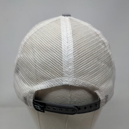 Salt Life Patch Snapback Mesh Back Trucker Hat Gray OSFM Colorblock