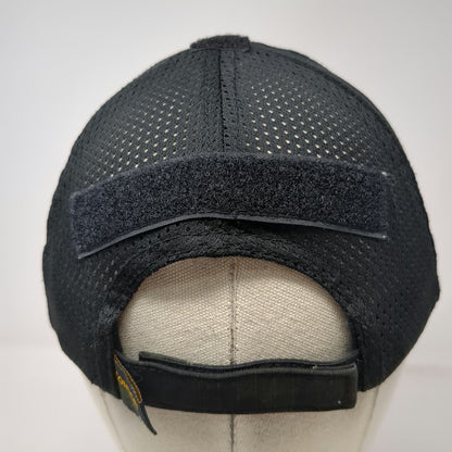 Condor Baseball Cap Black Camo Tactical Mesh Back Patch Area One Size Hat