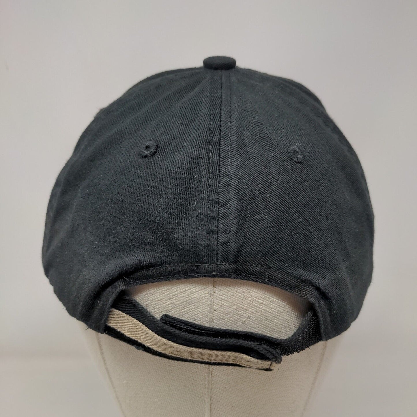Panera Bread Strapback Hat Black One Size Embroidered Port Authority