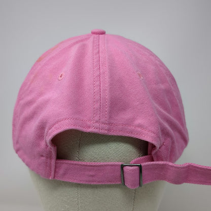Richardson Baseball Cap Pink One Size EG EST 1995 Butterfly Hat Slideback Cotton
