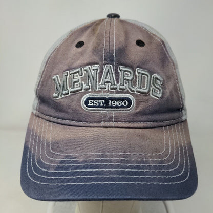 Menards Est 1960 Strapback Hat Multicolor One Size Adjustable Embroidered
