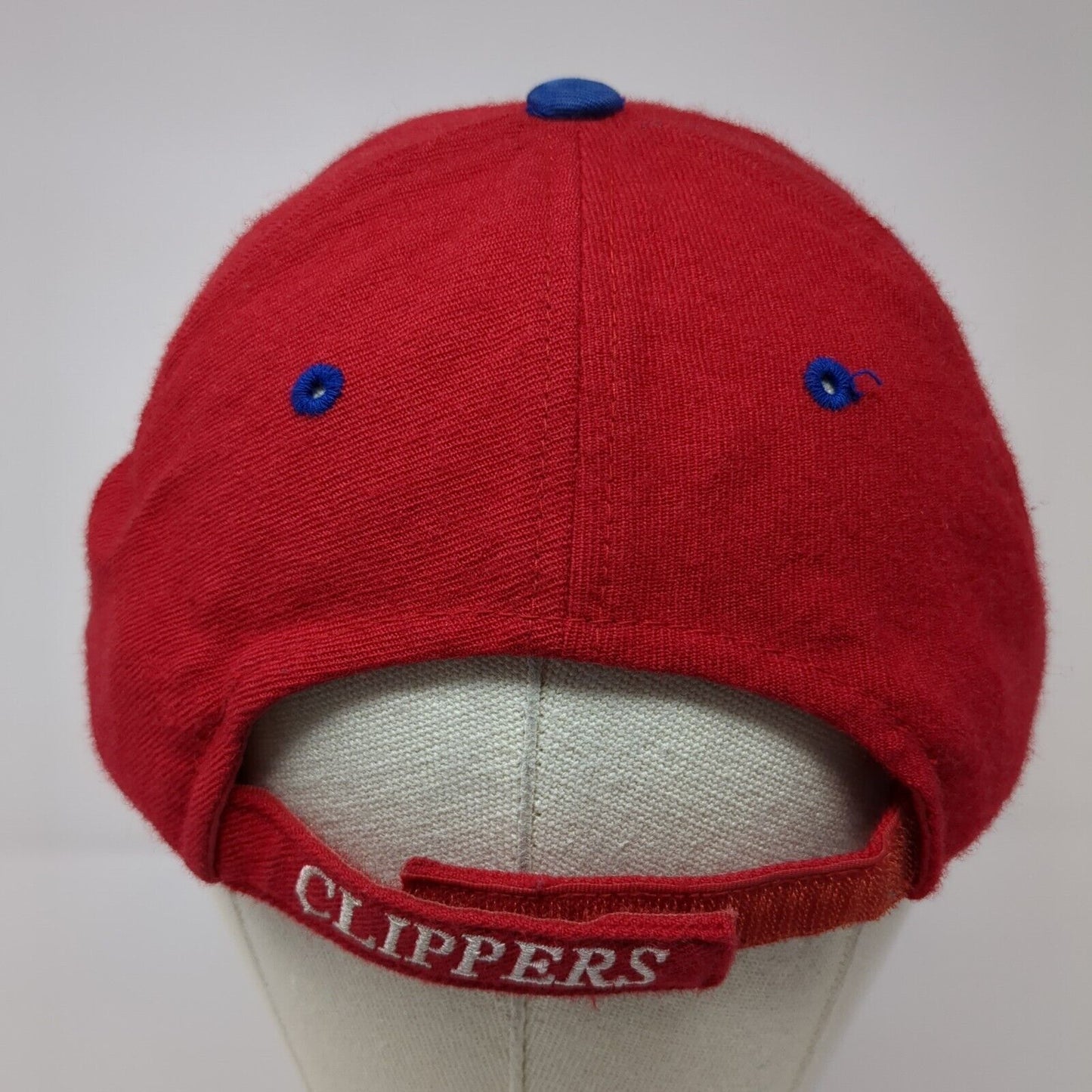Nike Team Los Angeles LA Clippers Strapback Hat Red OSFA NBA Embroidered Logo