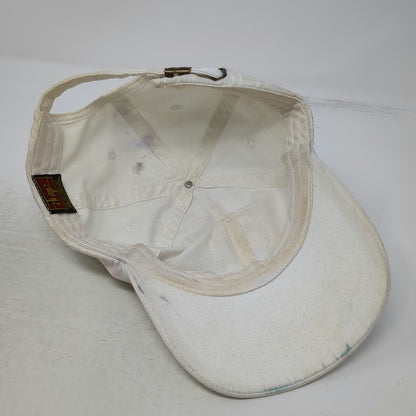 Zkapz Baseball Cap White One Size Pro-Duffers Golf Crest Patch Slideback hat