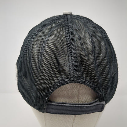 Ness Campbell Crane Rigging Strapback Trucker Hat Gray OS Mesh Back Towsleys