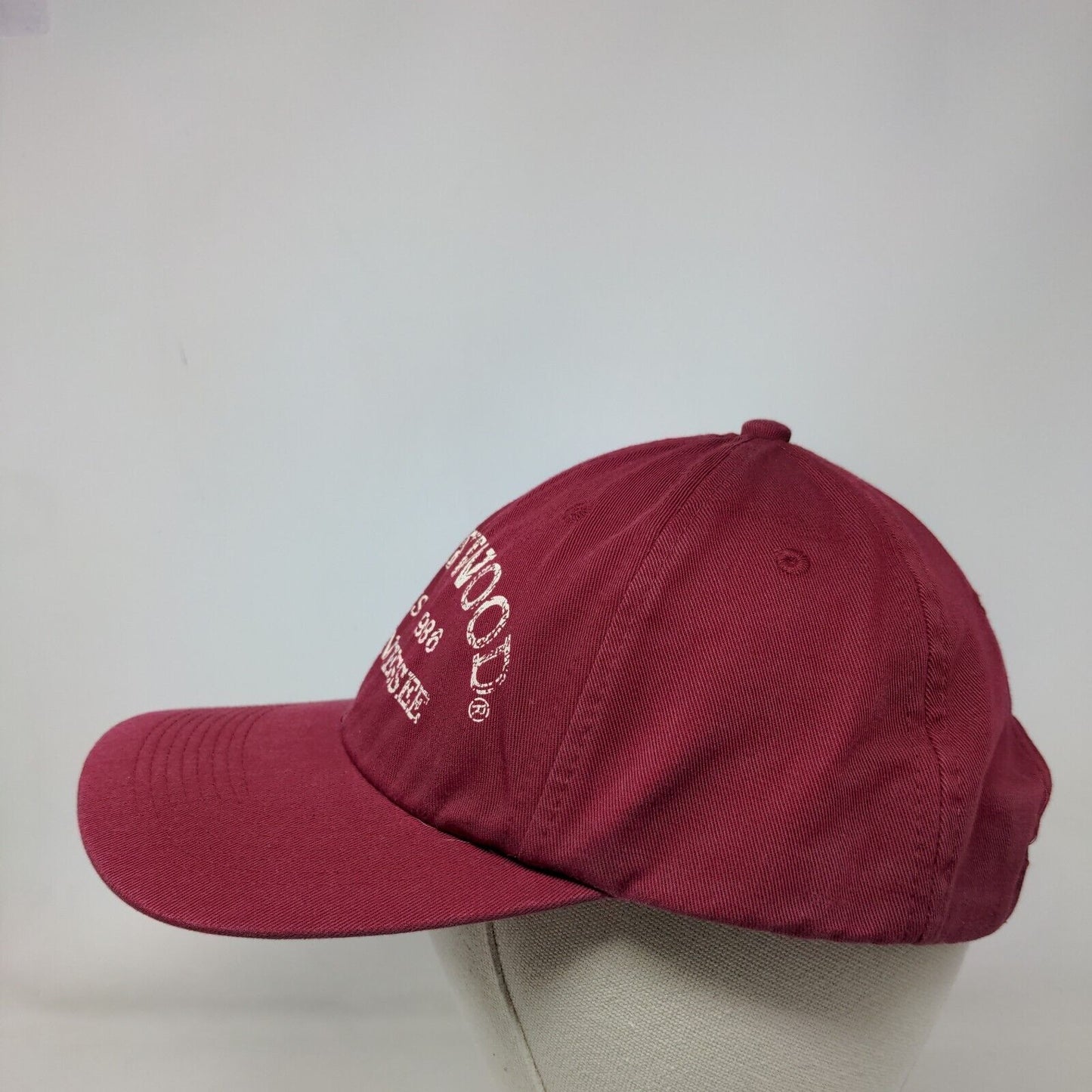 Dollywood Tennessee Est. 1986 Slideback Hat Red One Size Adjustable 6 Panel