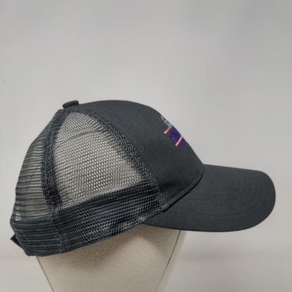 Sweeties Ice Cream Mini Doughnuts Strapback Trucker Hat Gray One Size Mesh Back