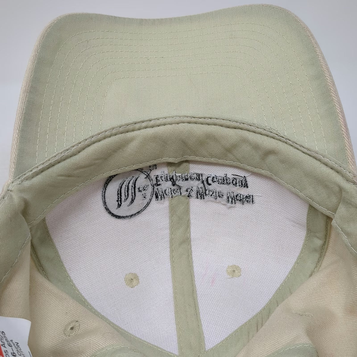 Farwest Group Baseball Cap Beige One Size Water Waste Equipment Company 3 CO Hat