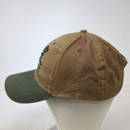 Rocky Mountain Elk Foundation Baseball Cap Brown One Size Strapback Antlers Hat