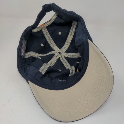 Richardson Men's Slideback Hat Blue Adjustable Embroidered First Trust Model R55