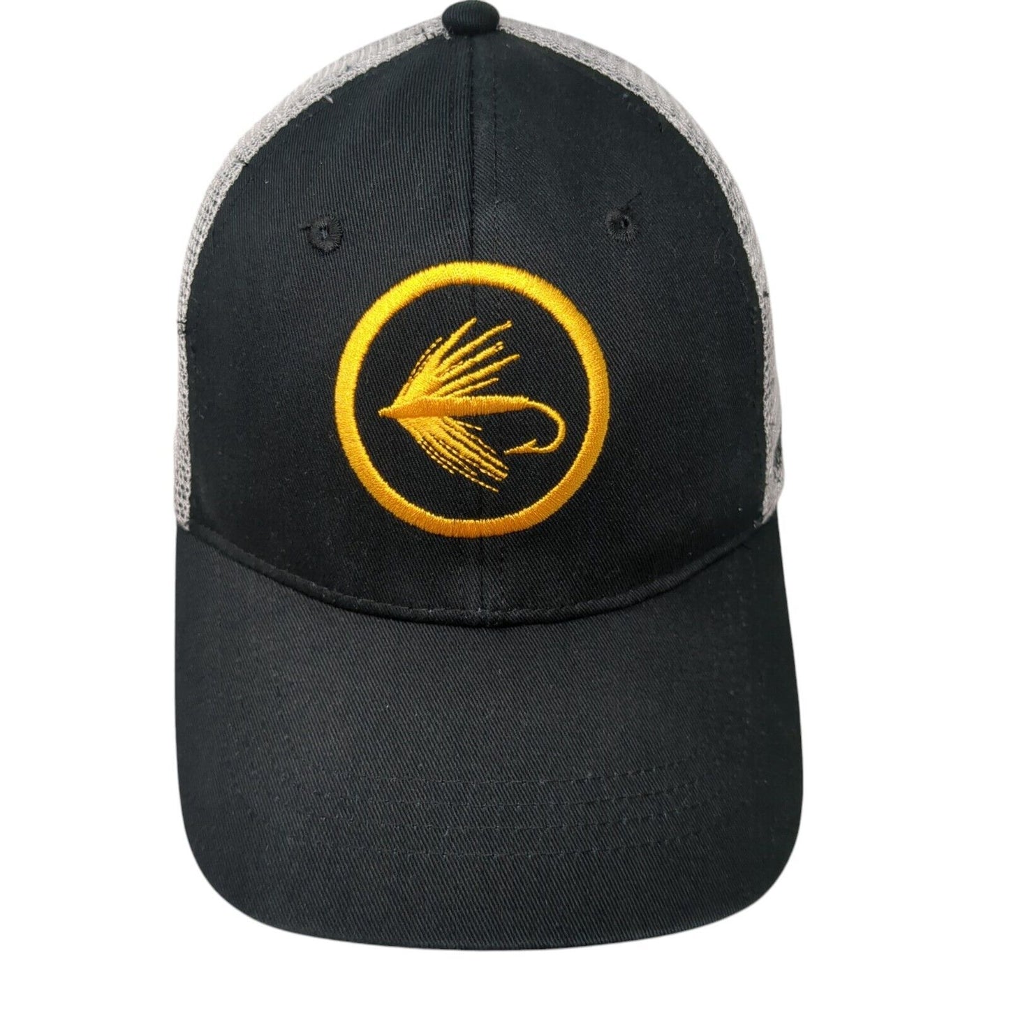 Payette Brewing Co Snapback Trucker Hat Black One Size Mesh Back