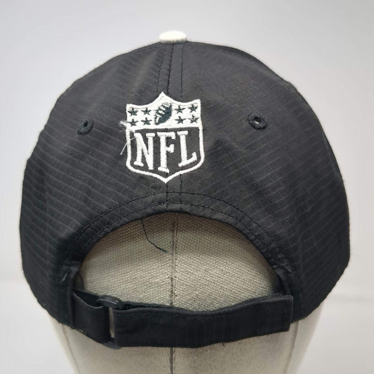 Cap America NFL Friday Night Flag Champions Black One Size Hat Strapback Logo