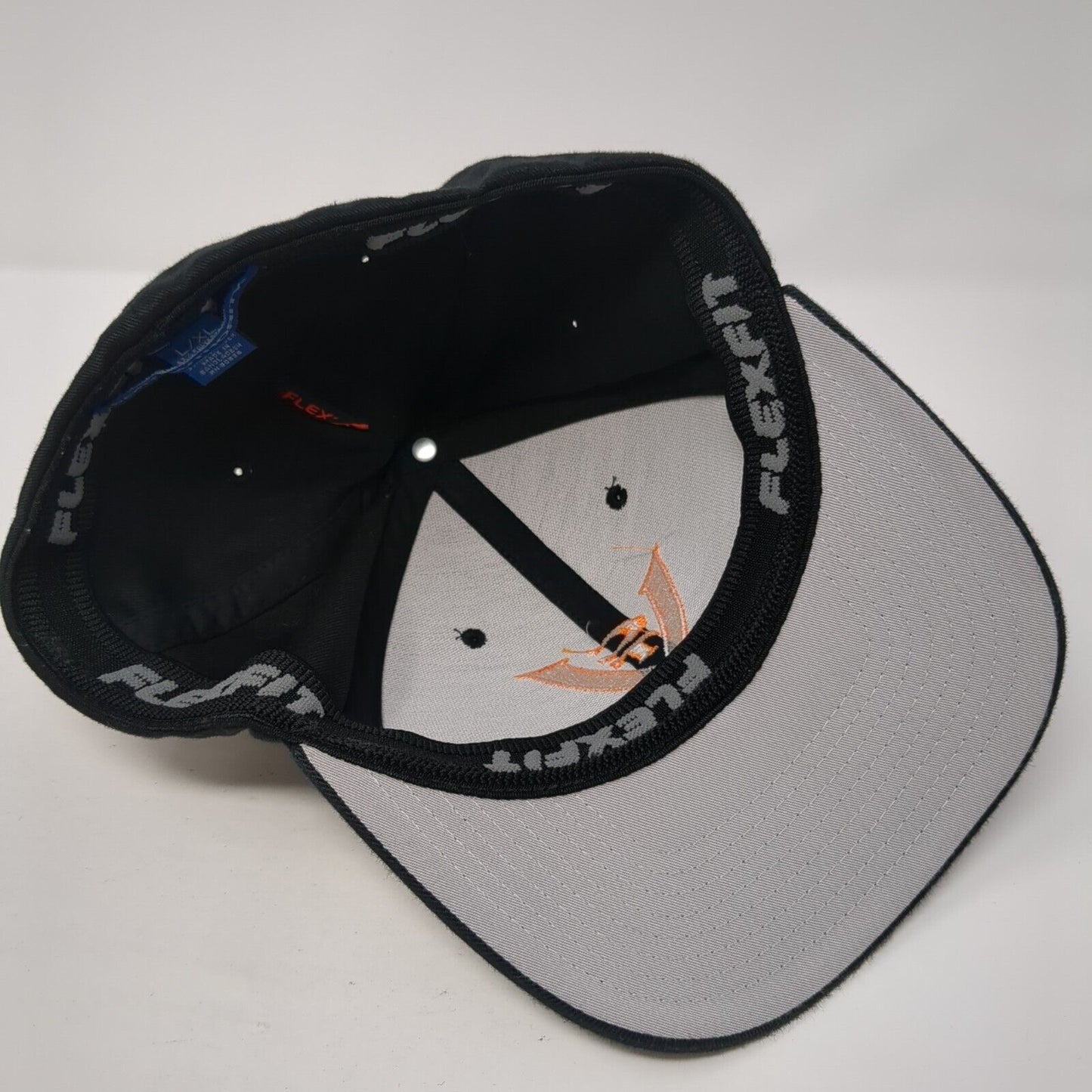 CTV Fitted Hat Black L/XL Embroidered Flexfit Vented Holes Port Authority