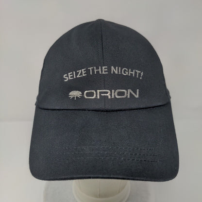 Seize The Night! Orion Slideback Hat Black One Size 6 Panel Embroidered