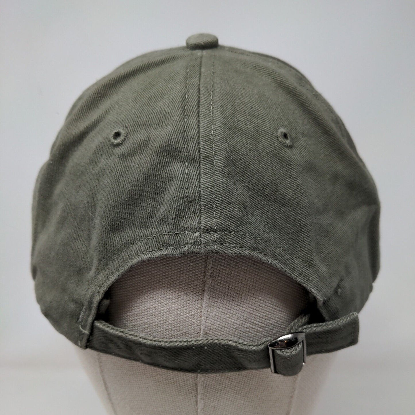 Sweat For A Vet Sport & Health Slideback Hat Green OSFA Embroidered