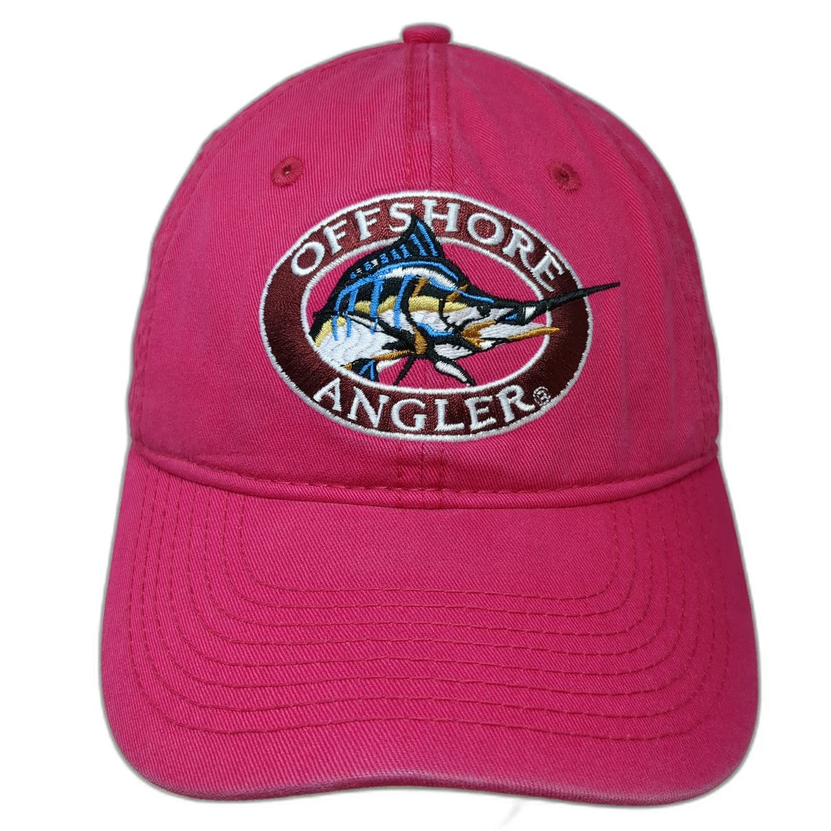 Bass Pro Shops Offshore Angler Pink Baseball Cap One Size Marlin Fishing Hat