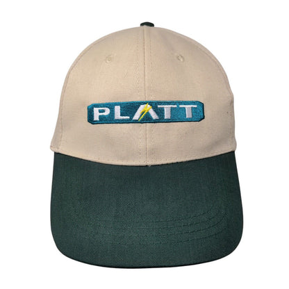 Platt Strapback Hat Multi One Size Adjustable Embroidered Colorblock