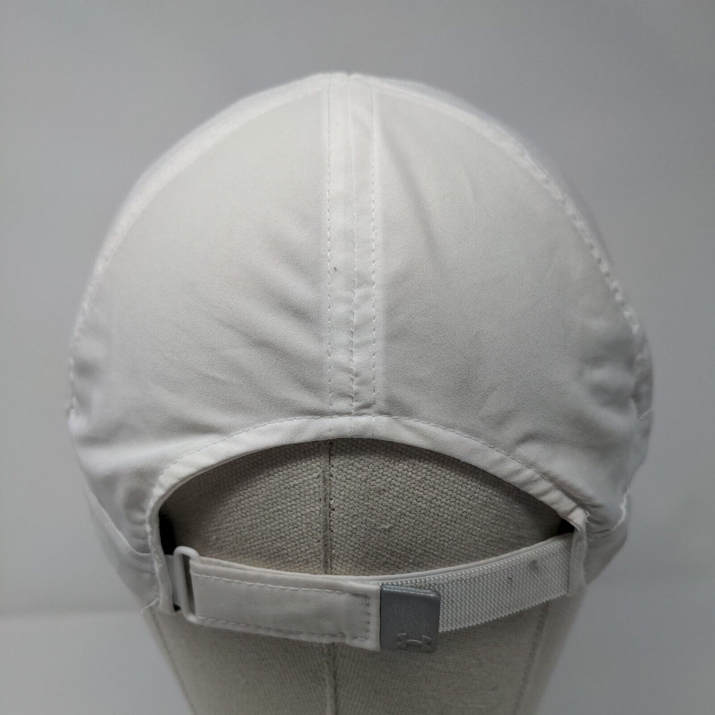 Under Armour Women's Strapback Hat White OSFM Adjustable 6 Panel