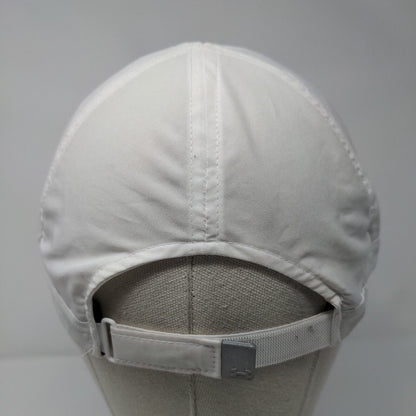 Under Armour Women's Strapback Hat White OSFM Adjustable 6 Panel