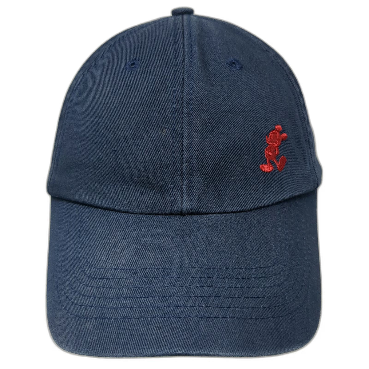 Walt Disney World Baseball Cap Blue One Size Mickey Mouse Slideback Cotton Hat