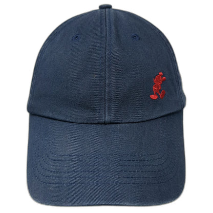 Walt Disney World Baseball Cap Blue One Size Mickey Mouse Slideback Cotton Hat