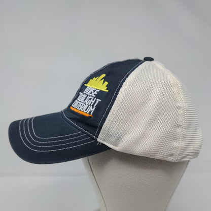 Boise Twilight Criterium Snapback Trucker Hat Blue OSFA Mesh Back