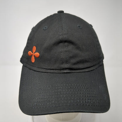 New Era Slideback Hat Black One Size Adjustable Embroidered 9Twenty 6 Panel