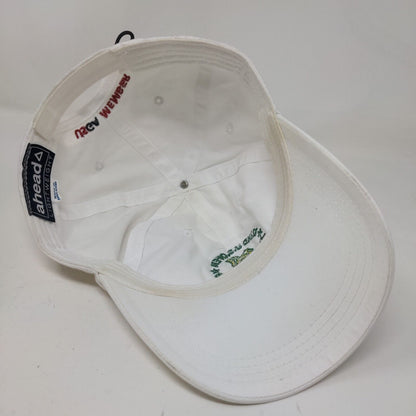 USGA Men's Strapback Hat White Adjustable Embroidered 122nd US Open Logo