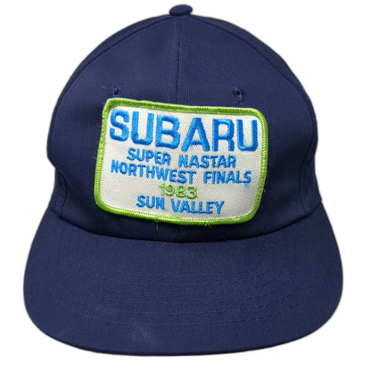 Dorfman Pacific Blue Snapback Subaru Super Nastar 1983 Sun Valley Hat Vintage