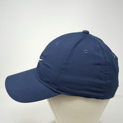 Nike Baseball Cap Blue One Size Adjustable Strapback Dri-FIT Legacy91 Swoosh Hat
