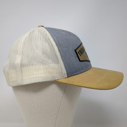 Richardson 112 Trucker Hat Blue Yellow One Size Treasure Valley Steel Snapback