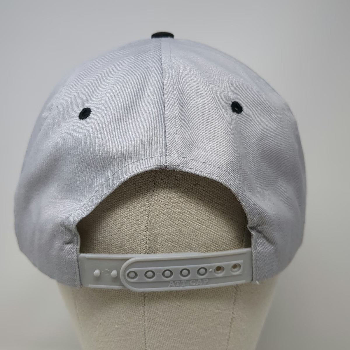 ATT Gray Black 5 Panel Hat One Size Chemical Lime Lhoist Group Snapback Rope