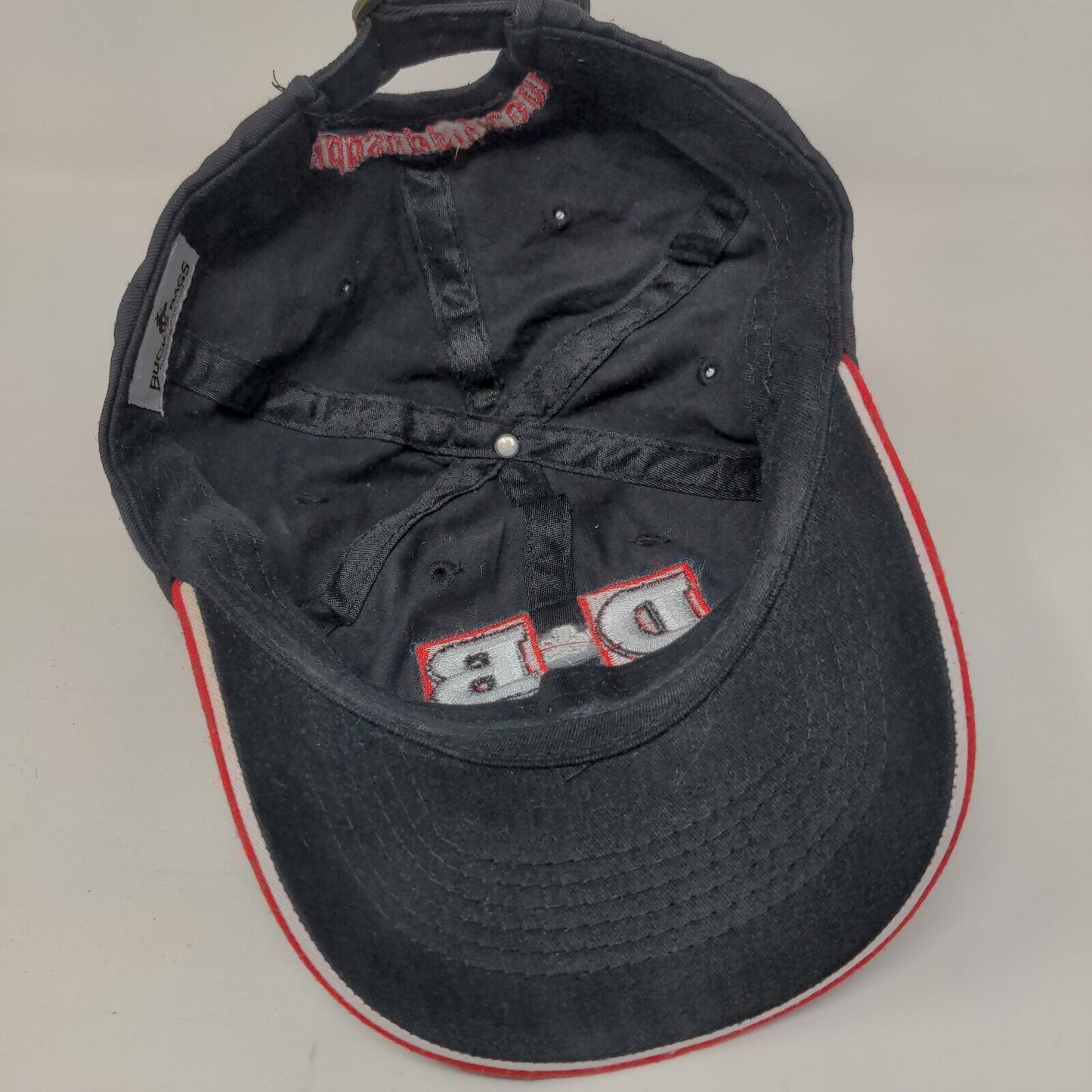 D&B Supply Slideback Hat Black OSFA Embroidered 6 Panel Buck's Bags