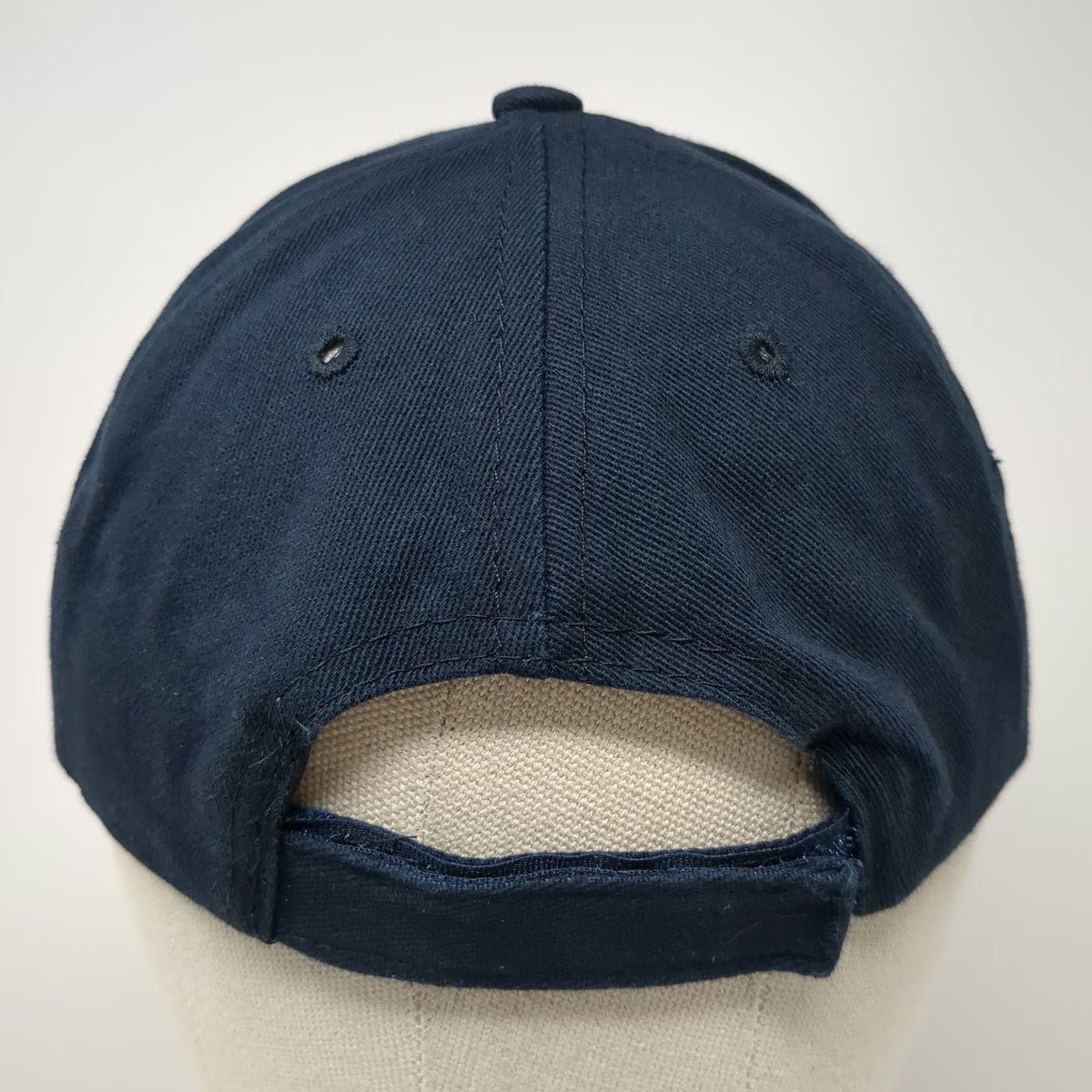 Newsmax Baseball Cap Blue One Size Adjustable Strapback Hat Embroidered Logo