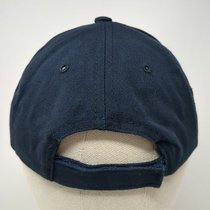 Newsmax Baseball Cap Blue One Size Adjustable Strapback Hat Embroidered Logo