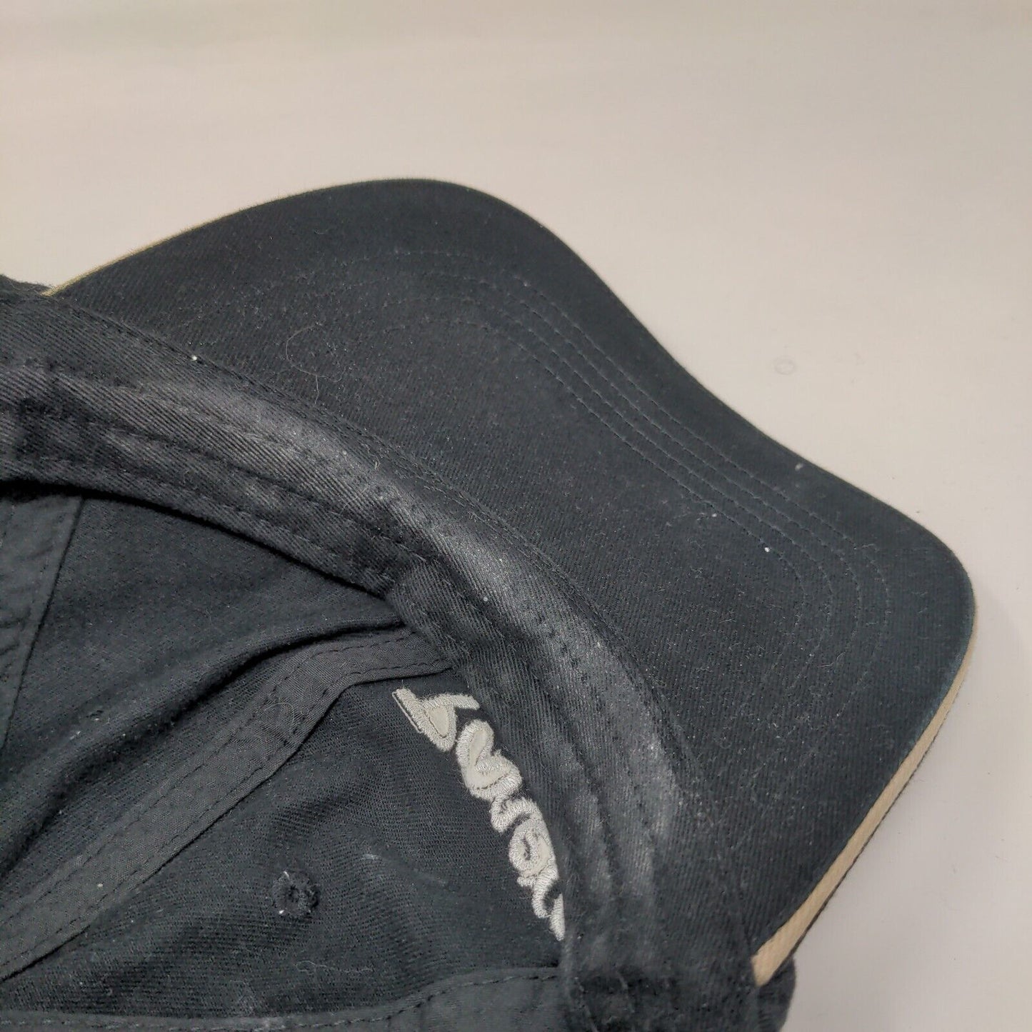 Panera Bread Strapback Hat Black One Size Embroidered Port Authority