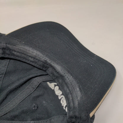 Panera Bread Strapback Hat Black One Size Embroidered Port Authority