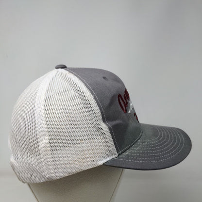 Armadillo Hat Co. Snapback Mesh Back Trucker Hat Gray One Size Pacific