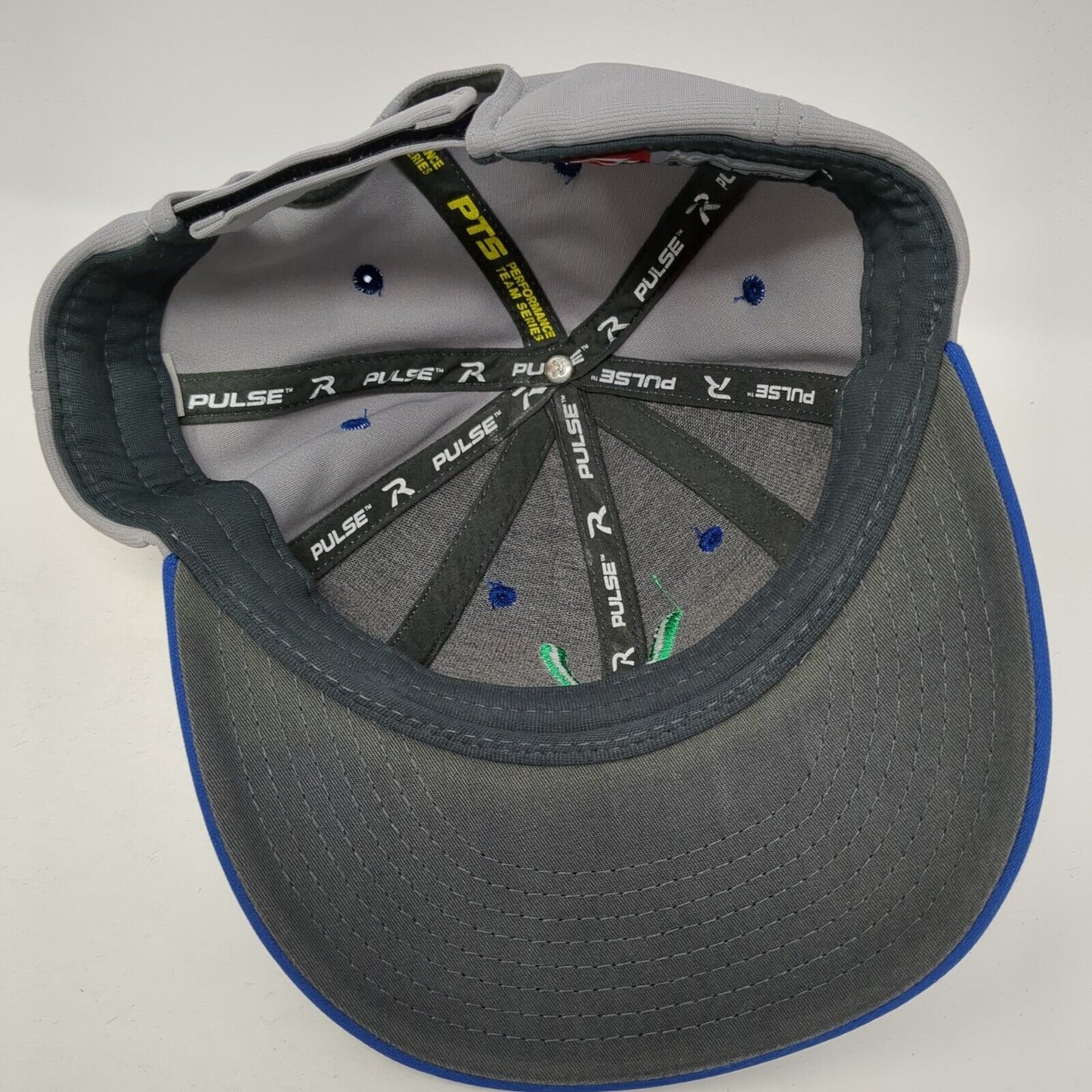V Strapback Hat Multicolor M/L Embroidered Performance Team Series Richardson