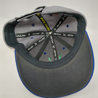 V Strapback Hat Multicolor M/L Embroidered Performance Team Series Richardson