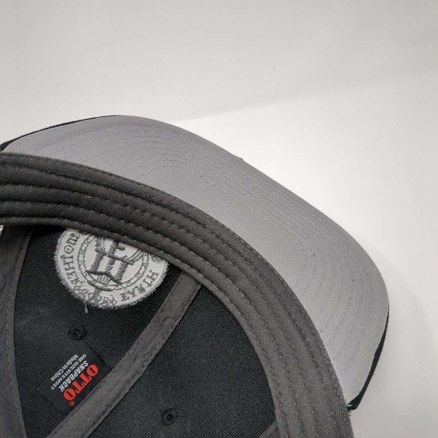 Mother Earth Brew Co. Snapback Trucker Hat Black One Size Mesh Back