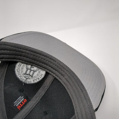 Mother Earth Brew Co. Snapback Trucker Hat Black One Size Mesh Back