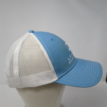 Lansing Building Products Snapback Trucker Hat Blue OS Mesh Back James Hardie