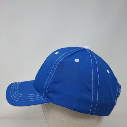 US Kids Golf Tournament Players Association Caddie Strapback Hat Blue One Size