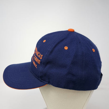 Blue Baseball Cap OSFM Barrancas del Cobre Mexico Train Strapback Hat Chihuahua