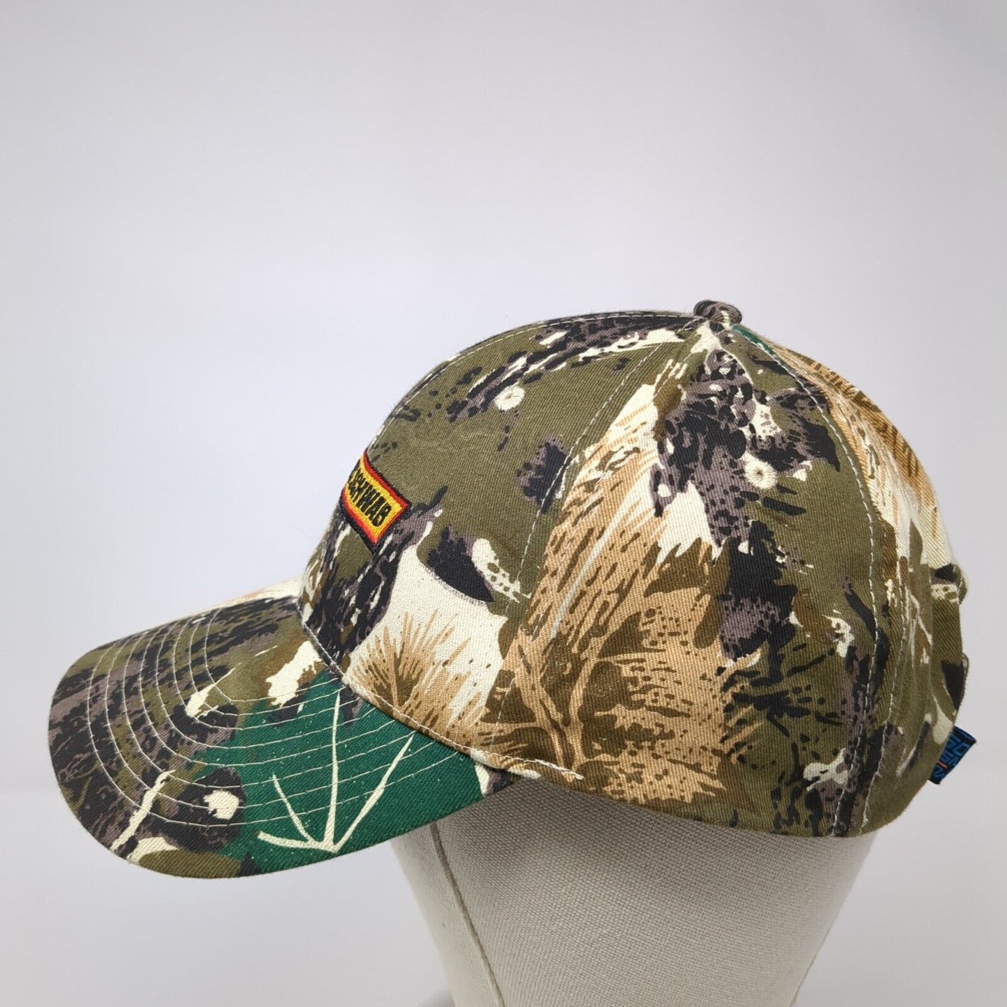 Tires Les Schwab Strapback Hat Camo One Size Adjustable Hunting Outdoor
