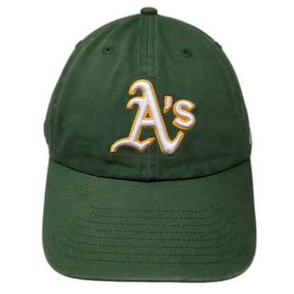 '47 MLB Oakland Athletics Baseball Cap Green One Size Slideback Cotton Logo Hat