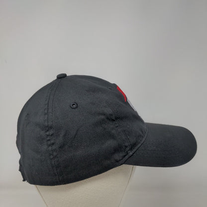 Pizza Hut Strapback Hat Black OSFA Embroidered Employee Uniform