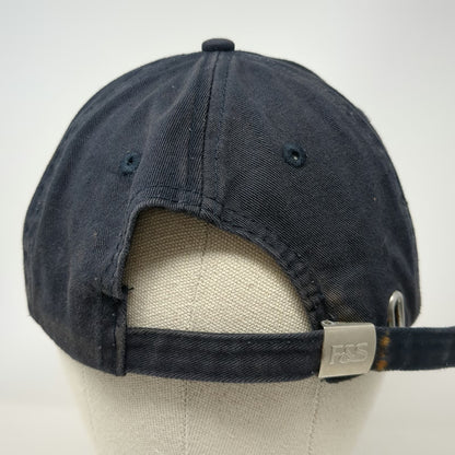 Field & Stream Baseball Cap Blue One Size Embroidered Fish Bass Slideback Hat